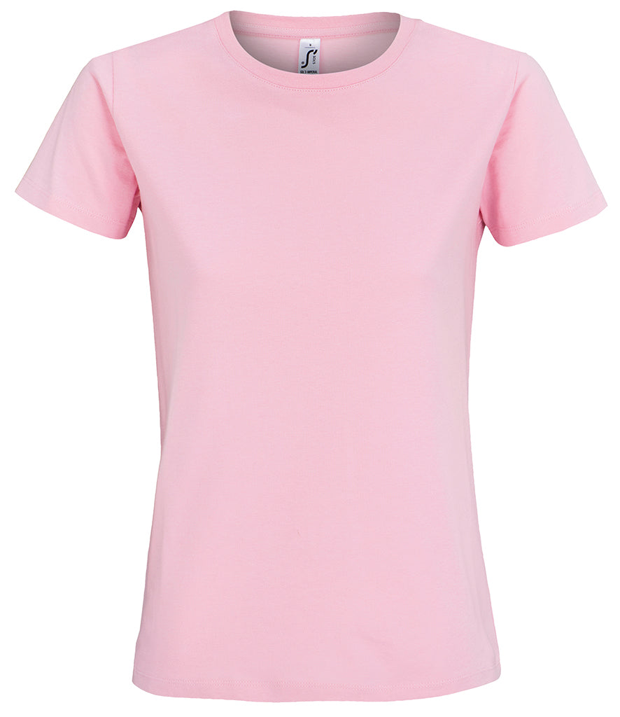 Ladies T-Shirt Slim Waist Short Sleeve Cotton 190gsm | SOL'S 11502