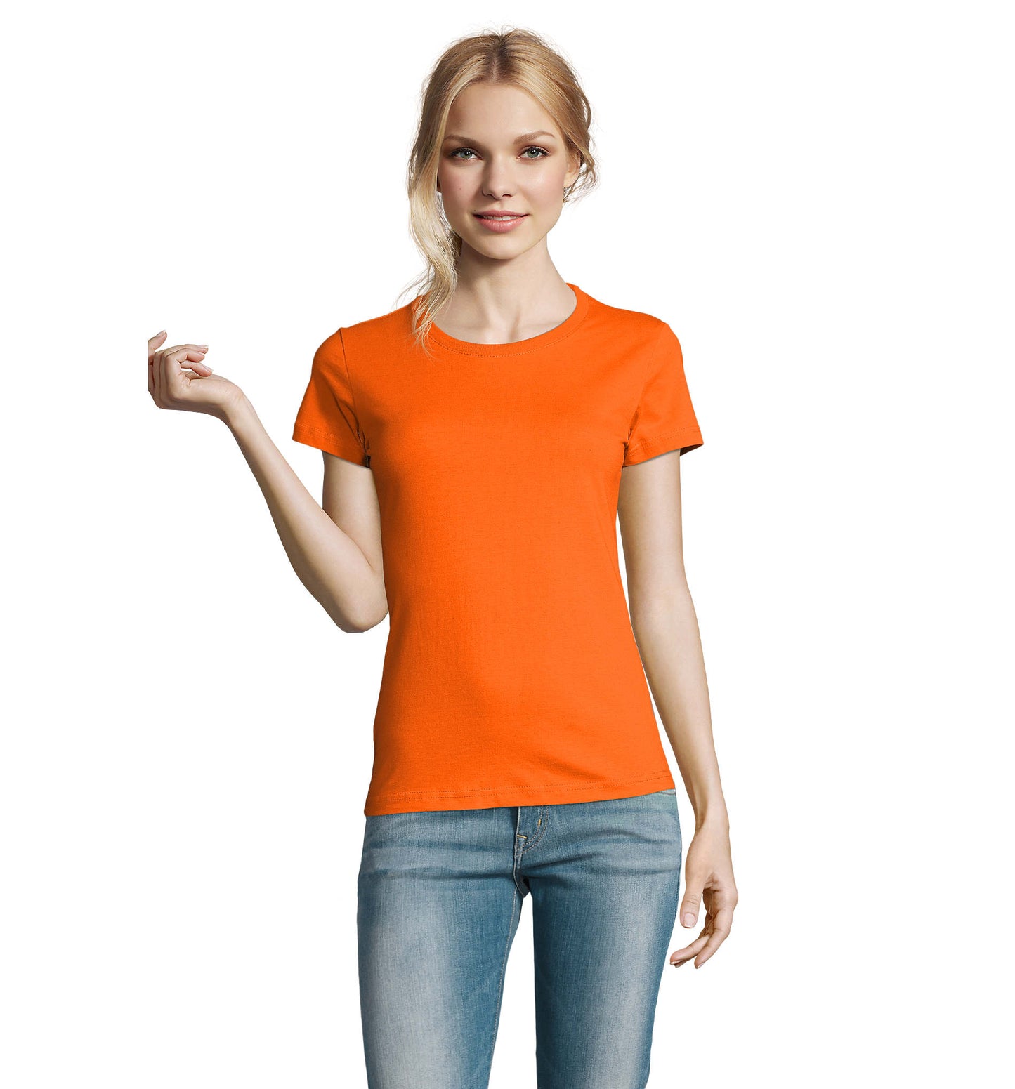 Ladies T-Shirt Slim Waist Short Sleeve Cotton 190gsm | SOL'S 11502